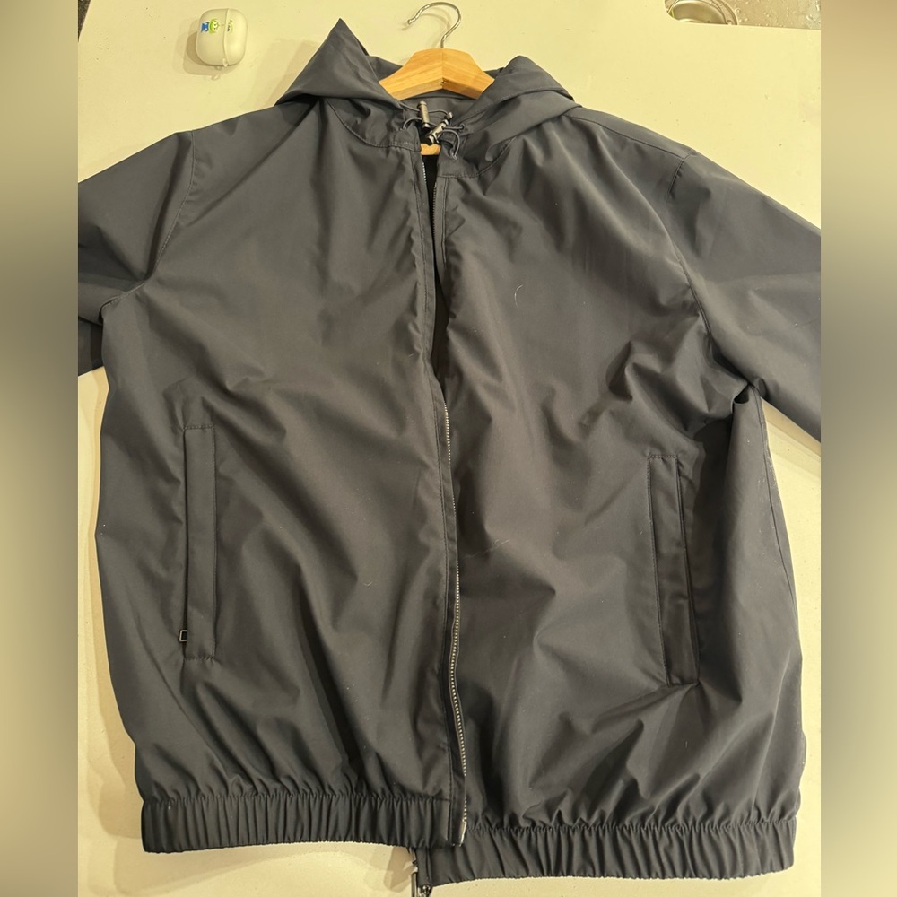 Loro Piana Navy Waterproof Double-sided Jacket